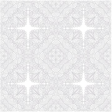 Seamless pattern abstract ethnic  art mandala 