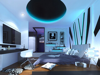 modern bedroom interiors