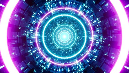 Cyber Underground Tunnel