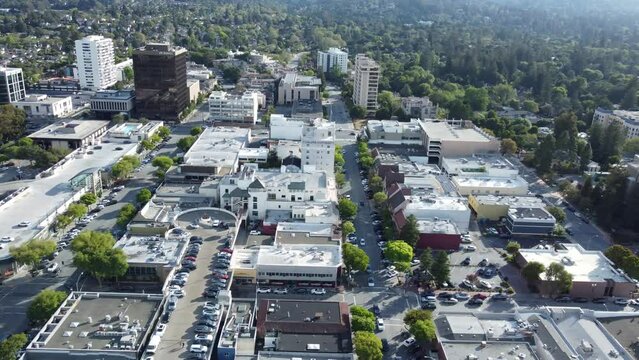 Aerial View in San Mateo California