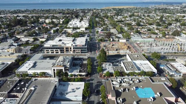 Aerial View in San Mateo California