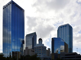 Panorama der Downtown von Tampa, Florida