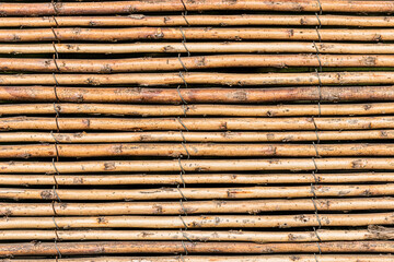 Natural brown dry cane texture