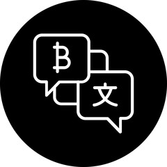 Obraz premium Translator Icon