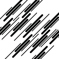 Abstract wallpaper with diagonal black and white strips. ฺbackground Geometric pattern