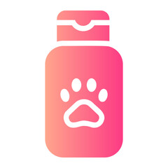 pet shop gradient icon