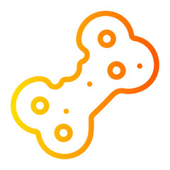 pet food gradient icon