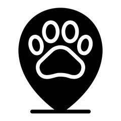 location glyph icon