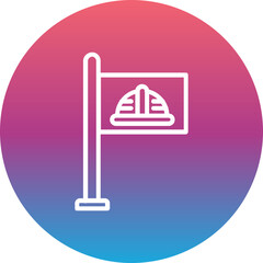 Fototapeta premium Flag Icon