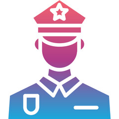 Police Man Icon