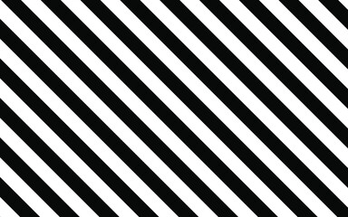 Abstract wallpaper with diagonal black and white strips. ฺbackground Geometric pattern