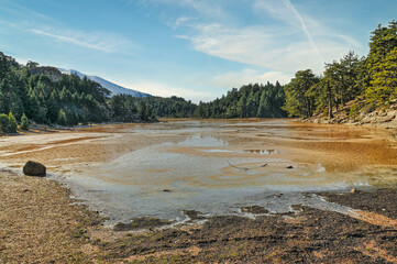 Lake Doxa at Trikala Korinthias