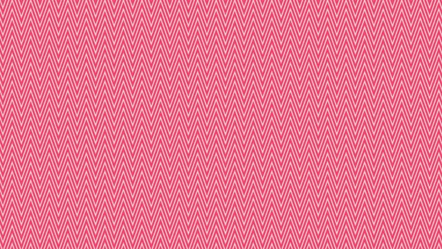 Motion pink background with moving up zigzag lines.