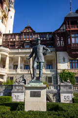 iron Statue in old royal palace square