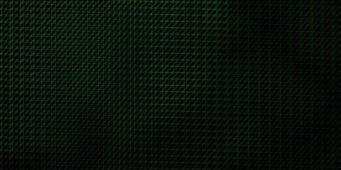 Obraz premium Dark Green vector backdrop with lines.