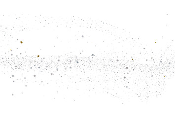 Light gold and light silver glitter confetti background.