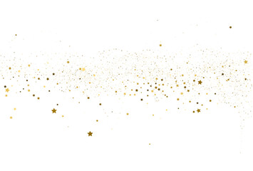 Light gold and light silver glitter confetti background.