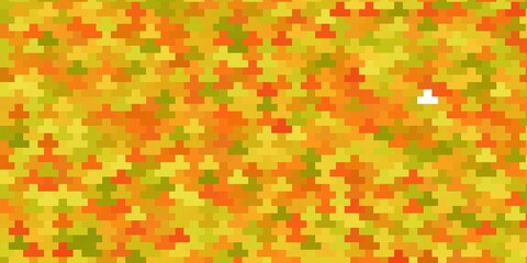 Fototapeta premium Light Red, Yellow vector background in polygonal style.