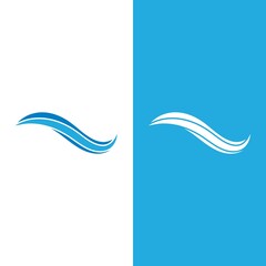 Wave beach vector illustration design