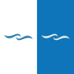 Wave beach vector illustration design