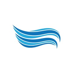 Wave beach vector illustration design