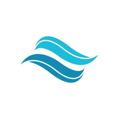 Wave beach vector illustration design