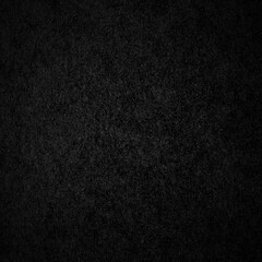 Dark black concrete wall background or texture