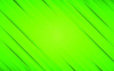 Green background. Abstract green diagonal lines with gold lines are used for background.
