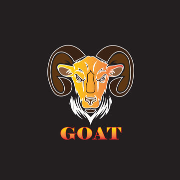 Goat logo icon vector design Goat logo