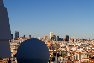Hotel Riu en la Plaza de Espa&ntilde;a, de la ciudad de Madrid, del pais de Espa&ntilde;a o Spain