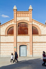 Obraz premium Matadero en el barrio de Legazpi, en la ciudad de Madrid, en el pais de España o Spain