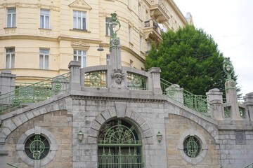 Jugendstiltreppe in Wien