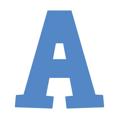 letter A of alphabet