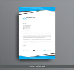 Modern Creative & Clean business style letterhead bundle of your corporate project design. set to print with vector & illustration. corporate letterhead bundle.