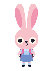 school bunny design