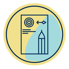 target icon with transparent background