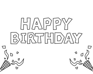 誕生日のお祝いイメージ