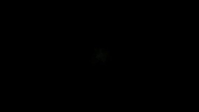エフェクト_弾ける星_緑