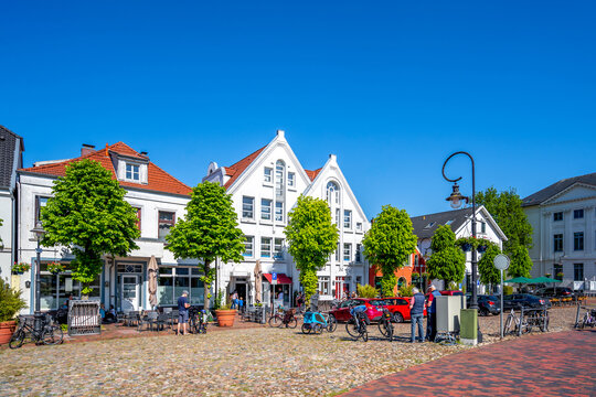 Alter Markt, Jever, Niedersachsen, Deutschland 