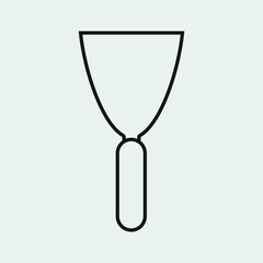 Wooden Scraper vector for website symbol icon presentation