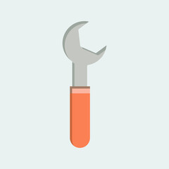 wrench vector for website symbol icon presentation