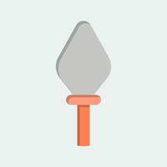 cement spoon vector for website symbol icon presentation