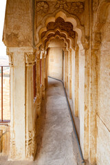 Hallway of Mehrangarh fort, Jodhpur, Rajasthan, India, Asia