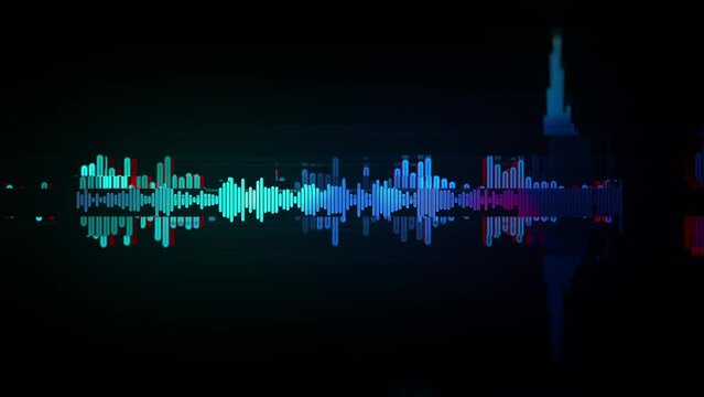 Audio Wave Glitch