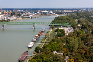 Ciudad de Brastislava, pais de Eslovaquia o Slovakia