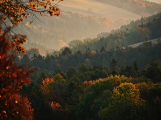 autumn in the mountains