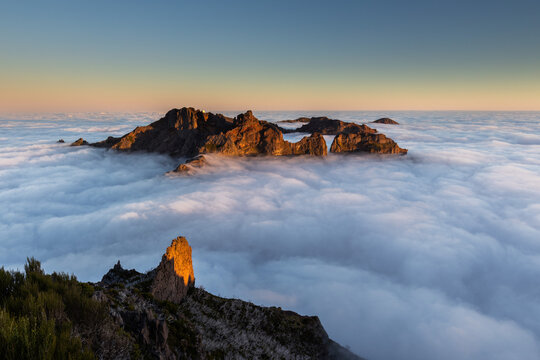Picos of madeira island portugal