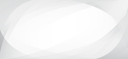 White gradient background space design concept. Decorative web layout or poster, banner.