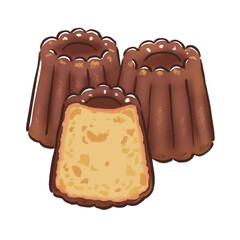 シンプルなカヌレ