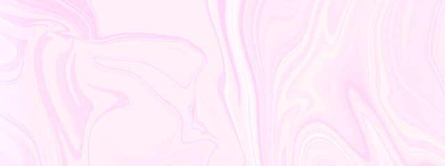 Beautiful and bright abstract luxury pink background, Colorful liquid marble texture with wave, Modern and shinny pink and white mixed swirl background for creative design.